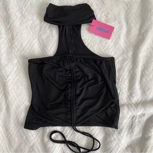 NWT Edikted. Black tube top. Small